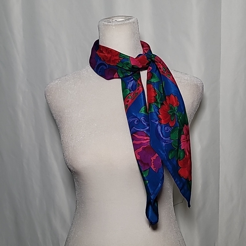 ♥️SCARF  rectangular  floral print